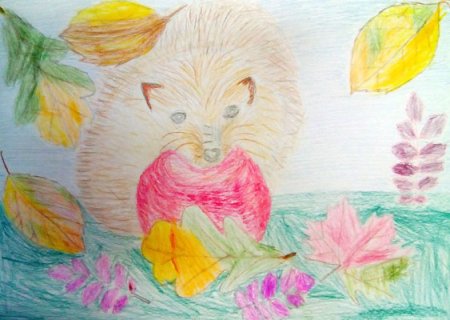 Рисование осенний Калейдоскоп