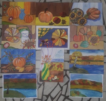 Осенний Калейдоскоп конкурс рисунков