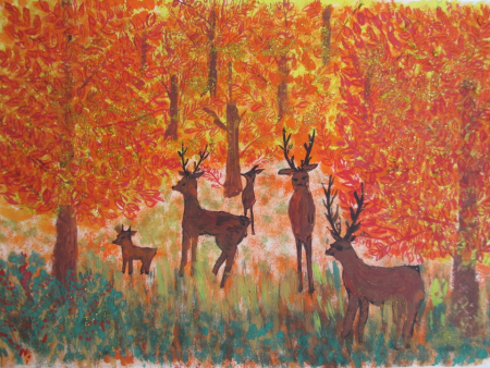 Рисунки на тему осенний Калейдоскоп