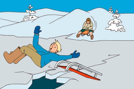 Опасность на водоемах зимой