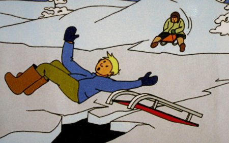 Безопасность на льду рисунок