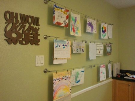 Крепление для детских рисунков