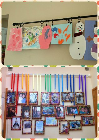 Оформить выставку детских работ