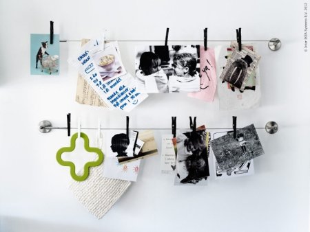 Струны для фотографий на стену