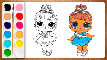 Рисование для детей ЛОЛ