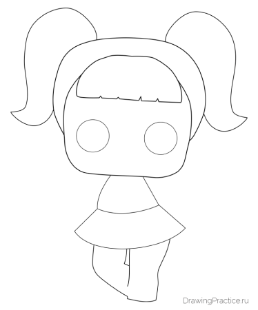 Рисунки кукол для срисовки