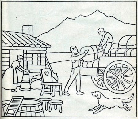 Рисование труд крестьян