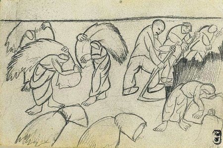 Казимир Малевич на Жатву