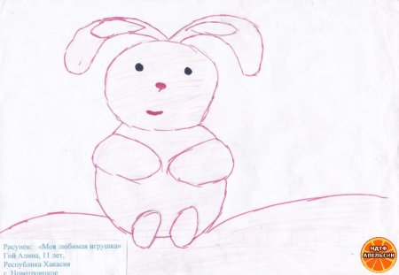Любимая игрушка рисунок