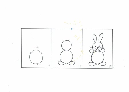 Алгоритмы рисования в средней группе