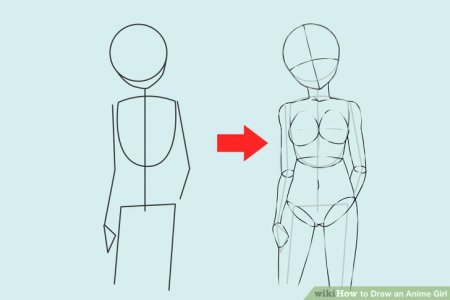 Тело карандашом для начинающих