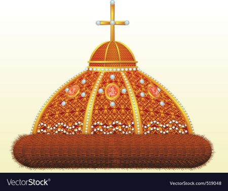 Нарисовать шапку Мономаха