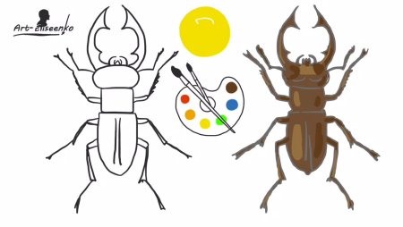 Жук в изобразительном искусстве