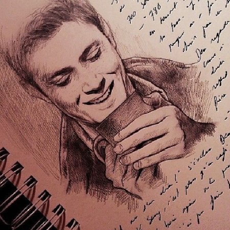 Дин Винчестер скетч