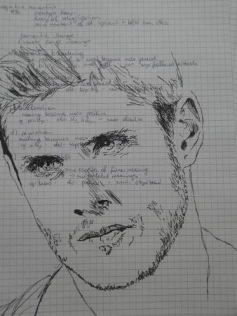 Дин Винчестер скетч