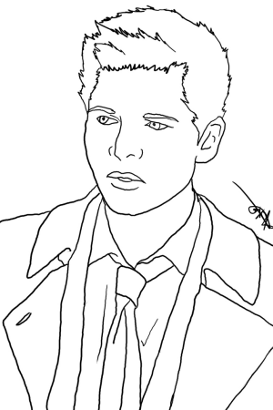 Раскраски сверхъестественное