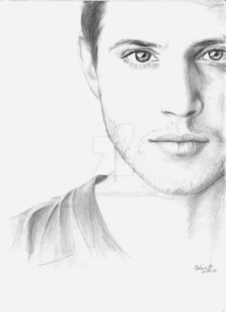 Портрет Дина винчестера