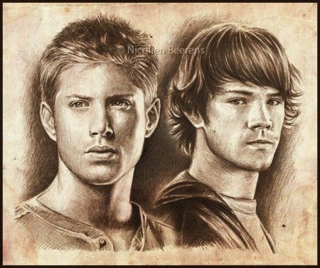 Сэм и Дин Винчестеры портрет