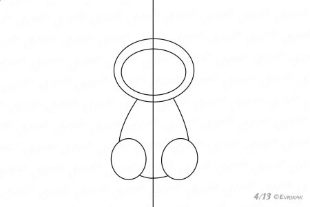 Рисунок гены крокодила поэтапно