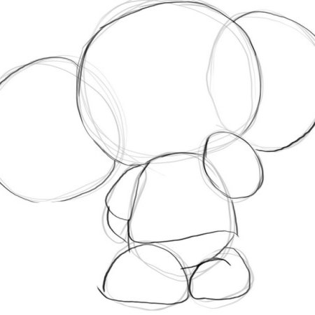 Нарисовать крокодила Гену