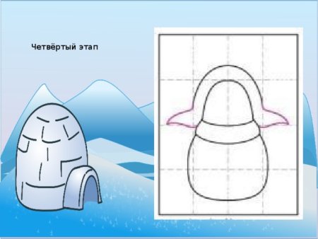 Поэтапное рисование пингвина 1 класс