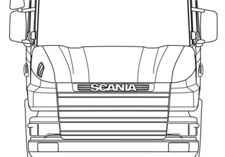 Скания 142h чертеж