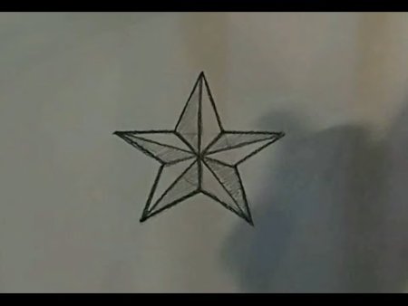 Воровская звезда рисунок поэтапно (50 фото)