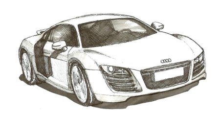 Ауди раскраска Ауди r8