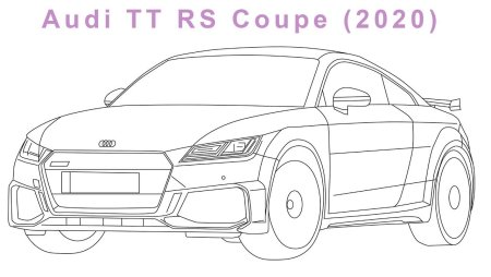 Ауди r8 рисунок карандашом