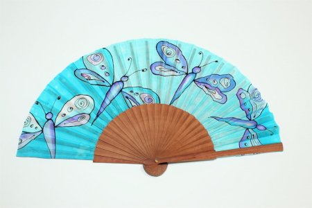 Роспись вееров