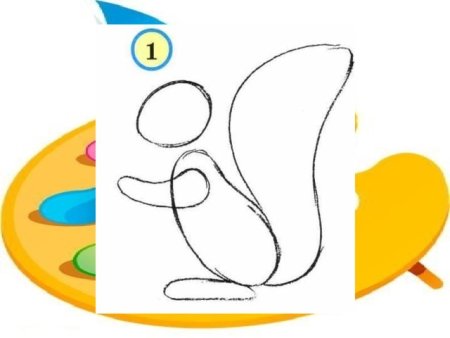 Белочка для математики для детей