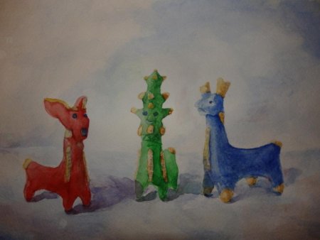 Абашевская глиняная игрушка раскраска