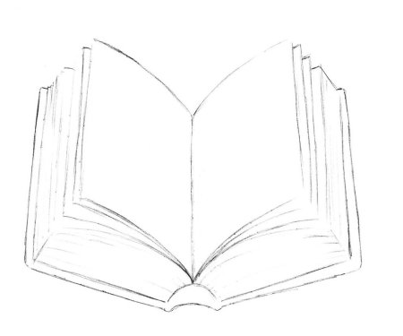 Нарисовать книгу