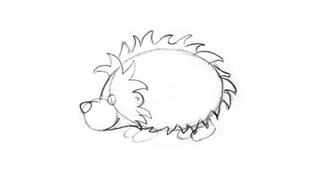 Схемы рисования диких животных