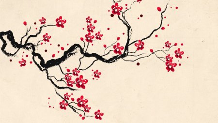 Ветка Сакуры рисунок