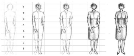 Как рисовать человека