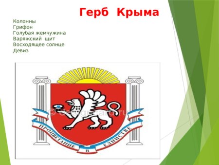 Старый герб Крыма