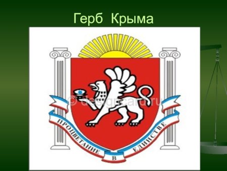 Флаг и герб Крыма