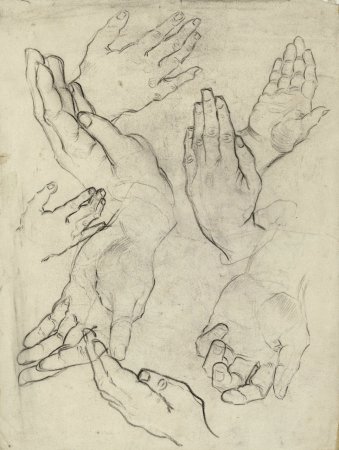 Руки микеланджело рисунок поэтапно (48 фото)