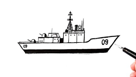 Ледокол Ленин Мурманск рисунок