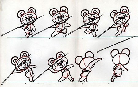 Мультипликация карандашом