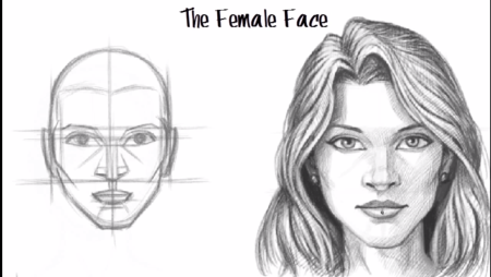 Черты лица рисунок