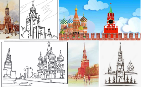 Рисуем 50 памятников архитектуры