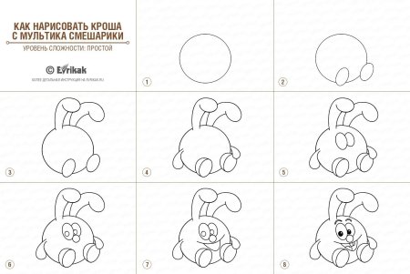 Пошаговая инструкция рисунка