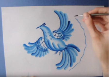 Элементы гжельской росписи названия