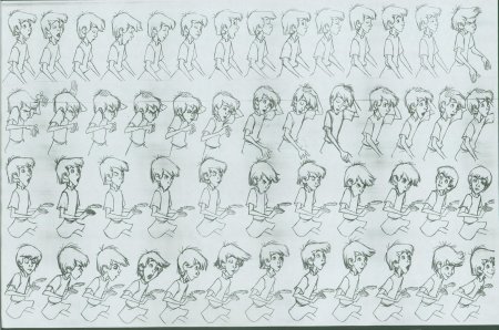 Референсы для анимации персонажей