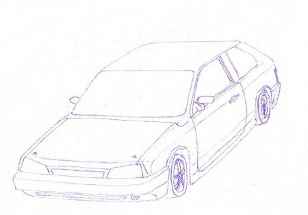 Рисунок Лады 2105