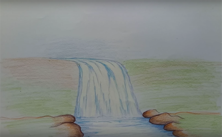 Нарисовать красоту воды