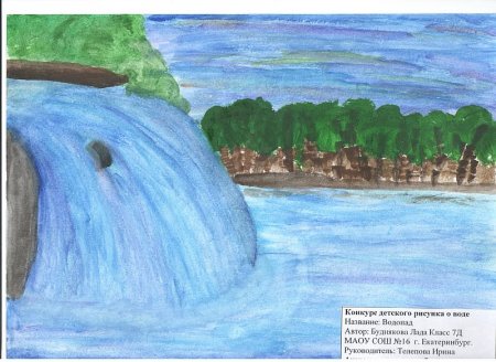 Рисунок водного объекта