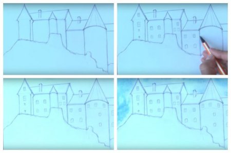 Крепость для рисования